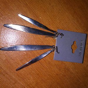 Silver Costume Earrings